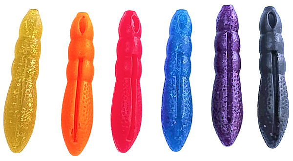 Isca Artificial Kóga 7cm de Silicone Soft Diversas Cores de Alta qualidade e Durabilidade