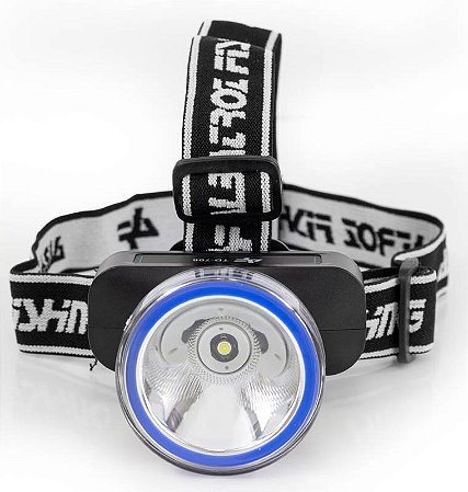 Lanterna AF Para Cabeça TD708 3W Para Pesca de Atividades Ao Ar livre Noturna
