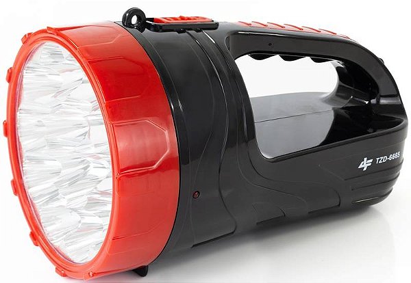 Lanterna AF Holofote TZD6665 15LED Para Pesca Noturna Acampamentos e Caminhadas Luz Intensa