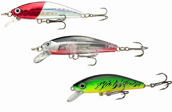 Isca Artificial HG HG6005 SK 5,5cm 6Gr Cores Sortidas Plástico ABS Para Pesca
