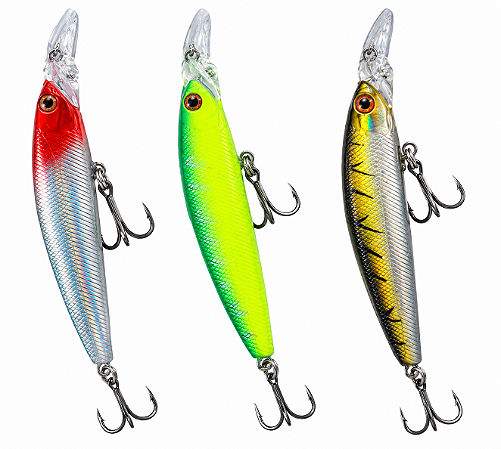 Isca Artificial HG Jack 8,5gr 100mm Cores Sortidas Para Pesca tucunaré, robalo, traíra, matrinxã e outros