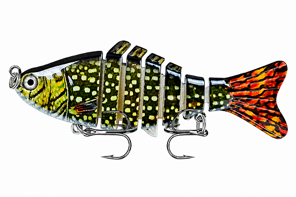 Isca Artificial Articulada HG Skull Fish 14gr 10cm Para Pesca Plástico ABS de Alta Qualidade
