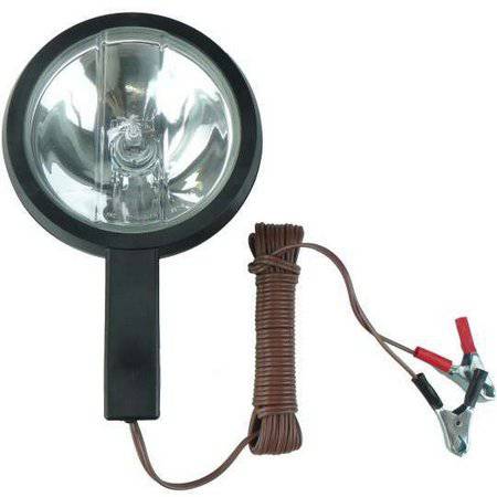 Lanterna Capivara 12V com Garra Longo Alcance Luz Forte de Alta Durabilidade