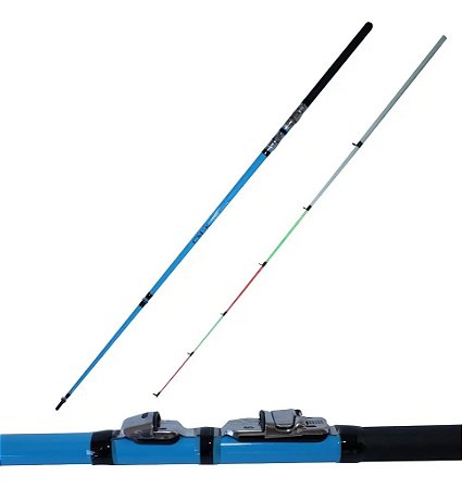 Vara Para Pesca CMIK 1,50M 2 Partes 16Lbs Para Molinete Fibra de Vidro Maciça