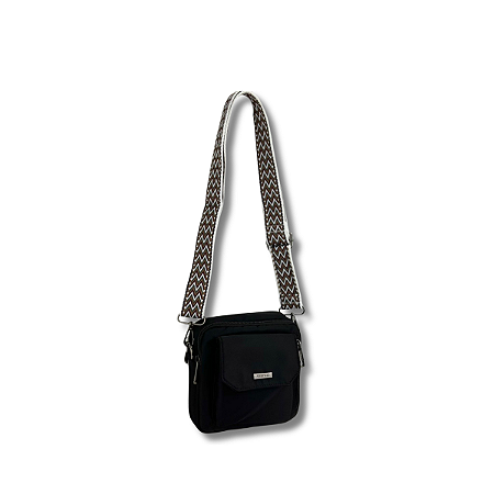 Bolsa  Veryrio Poliuretano PU Preto VR3603