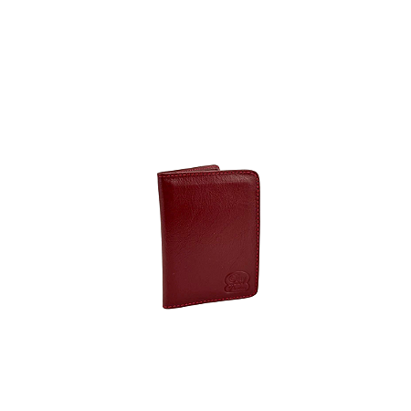 Carteira de  Couro Masculina  Porta cartão