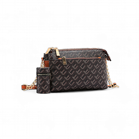 Bolsa Feminina Chenson Monograma Pontilhado 3484735
