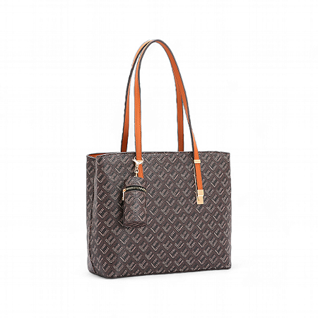 Bolsa Feminina Chenson Monograma Pontilhado 3484733