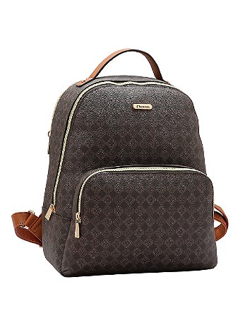 MOCHILA DE PU 8485286-4-2025 CAFE  Ean :7898762664928