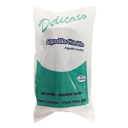 Algodão Hidrófilo 500g Rolo Delicato