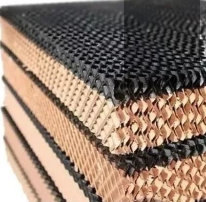CONJUNTO PAINEL EVAPORATIVO PARA CLIMATIZADOR FACE PRETA 1.50X60X15 (BRIZZTECH 38 TURBO/ 42 ABS/ 52 ABS/ 53 M/ 55 ABS)