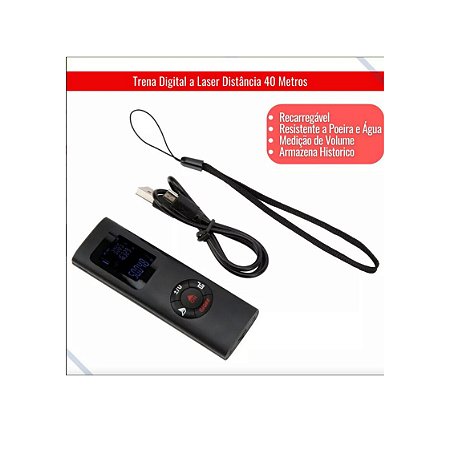 Trena A Laser Digital Medidor De Distancia Trena Laser 40m