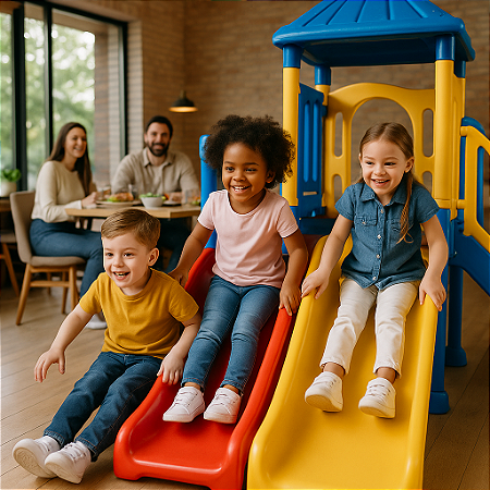 Laudos de brinquedos para playgrounds