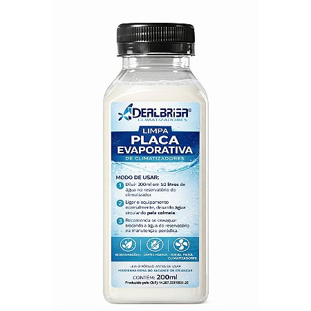 Limpa Placa Evaporativa Idealbrisa 200ml para Climatizadores