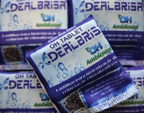 OH Pastilhas para higienização das colméia de climatizadores