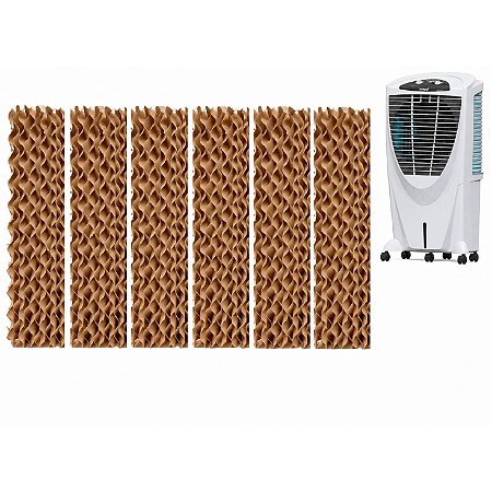 Kit 6 Placas Evaporativas Colmeias para Climatizador Symphony Winter
