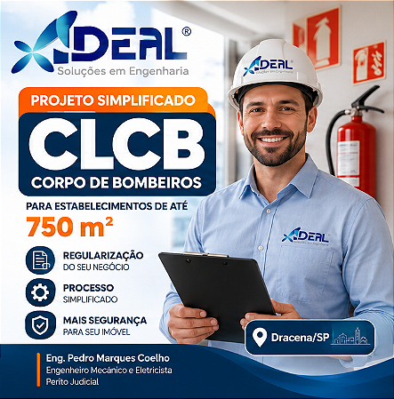 Regularização CLCB Bombeiros em Dracena | Projeto Simplificado