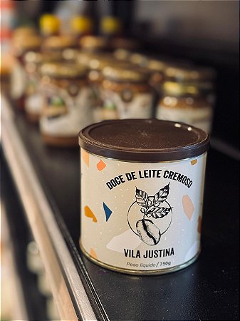 Doce de Leite Vila Justina - Cremoso na Lata de 750g