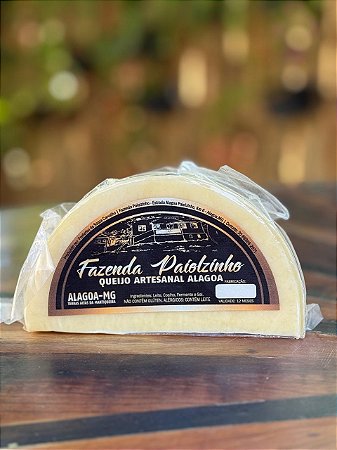 Queijo Parmesão fresco Alagoa/MG 500g - Fazenda Paiolzinho Mantiqueira