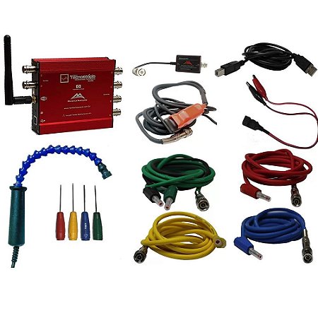 Osciloscópio Automotivo 4 Canais - Mecânica Avançada