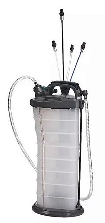 Bomba Manual e Pneumática P/ Retirada de Fluído do Motor 10 Litros - Delta