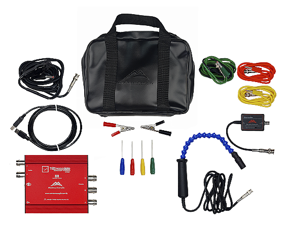 Osciloscópio Automotivo 3 Canais - Mecânica Avançada