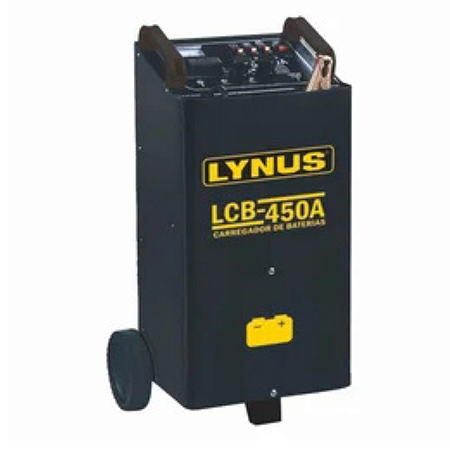 Carregador de Bateria 12/24V C/ Auxiliar de Partida - Lynus