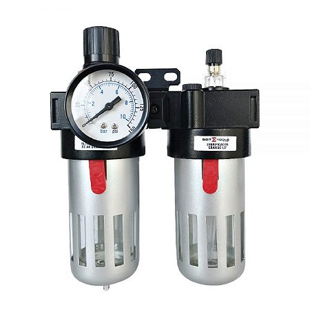 Regulador e Lubrificador de Ar 1/2" - Sigma Tools