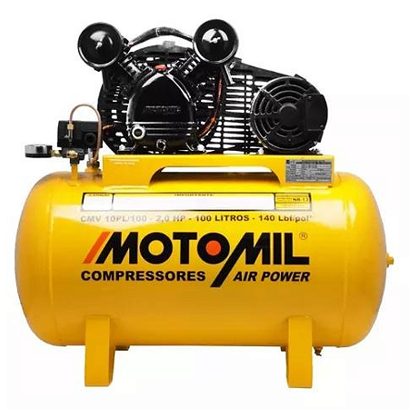 Compressor de Ar 10/100 LBS-220V - Motomil