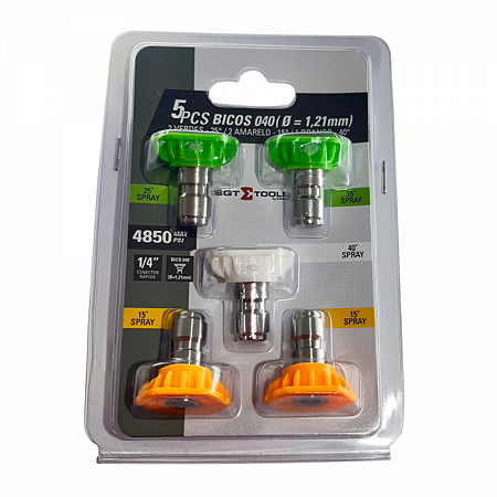 Jogo 5 Bicos 040 (Diâmetro 1.21MM) - Sigma Tools