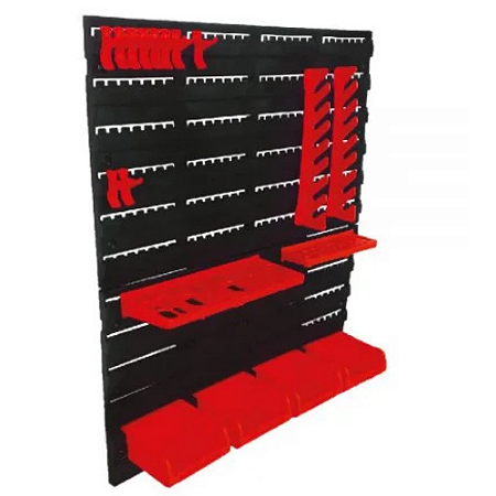 Painel Organizador de Ferramentas c/ 18 Pçs-Vermelho - Sigma Tools