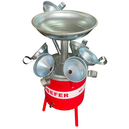Pingadeira de Óleo 20Lt C/6 Funis - Lubefer