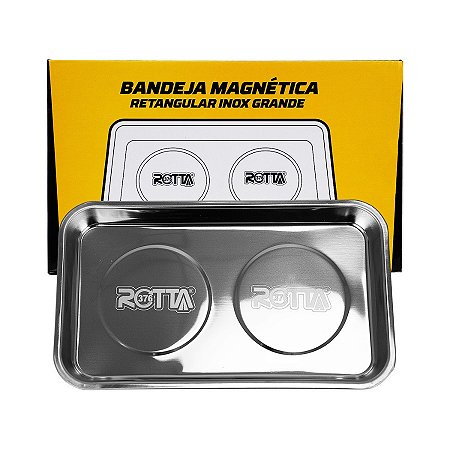 Bandeja Magnética Retangular 140x240MM - Rotta 376