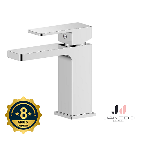 Misturador monocomando Square para Banheiro Cromado