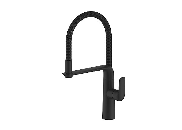 Misturador monocomando para Cozinha Slim Preto Fosco