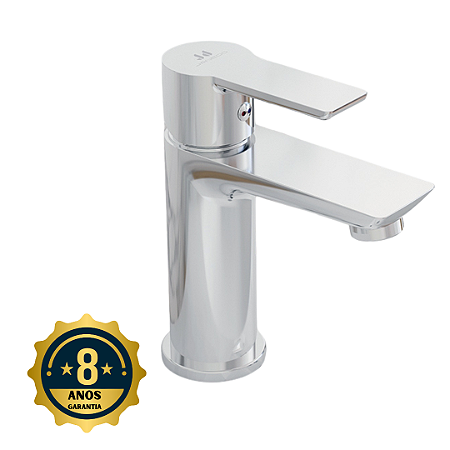 Misturador monocomando Slim para Banheiro Cromado