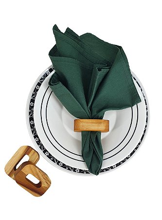 Kit com 6 Porta Guardanapos Retangulares