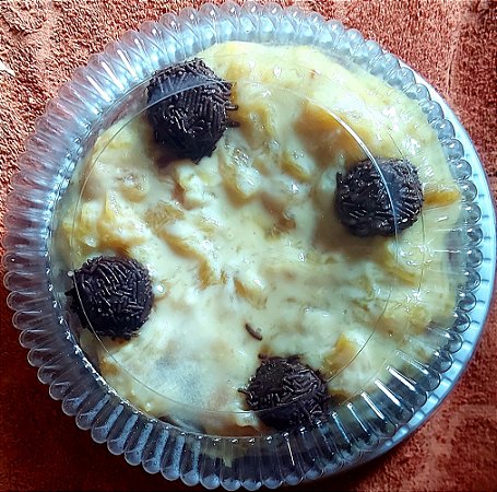 Bolo Vulcão- Abacaxi com Brigadeiro