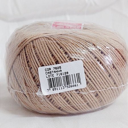 Linha Amigurumi Cor 7625 Castanha