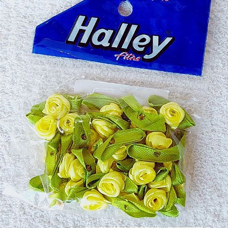 Flor Rococó Amarelo Cor 508