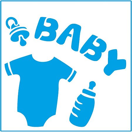 Stencil ST-X-060 Baby