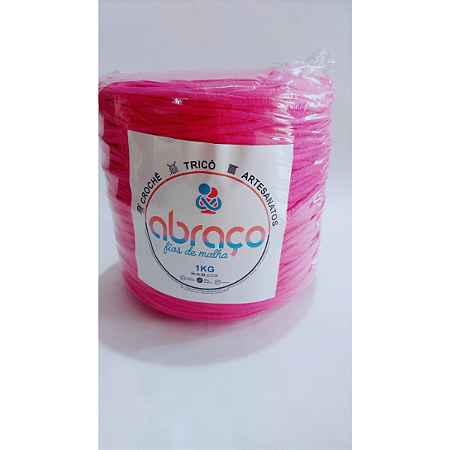 Fio de Malha Abraço Semi Premium Cor Fúcsia