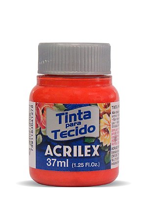 Tinta Tecido Vermelho Fogo cor 507