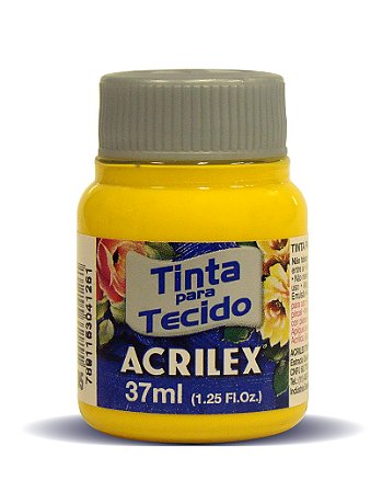 Tinta Tecido Amarelo Ouro cor 505