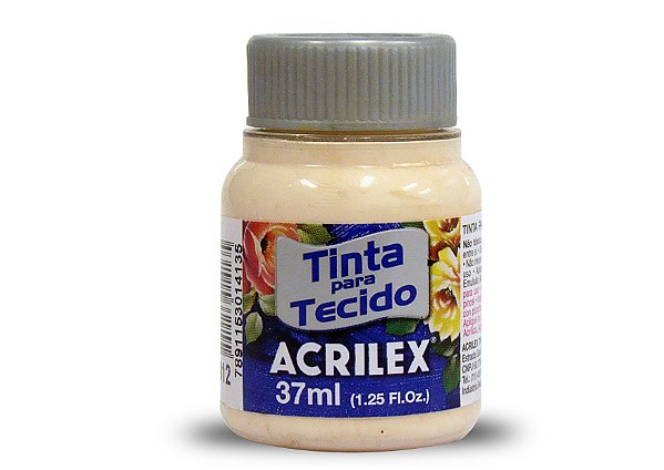 Tinta tecido Salmão Bebe cor 812