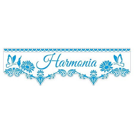 Stencil Barrado Borboleta Harmonia STAB2-031