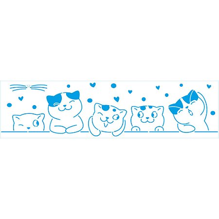 Stencil Gatinhos STAG-025