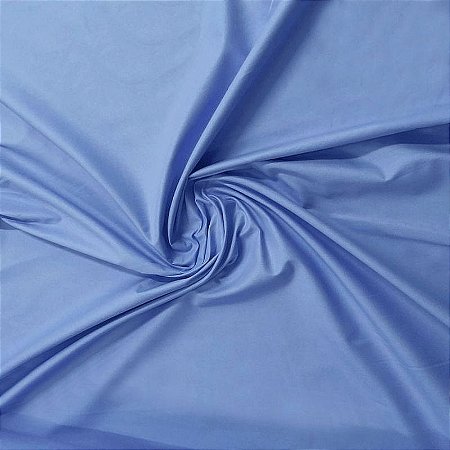 Tecido Percal Liso Azul 140 fios, 100% Algodão