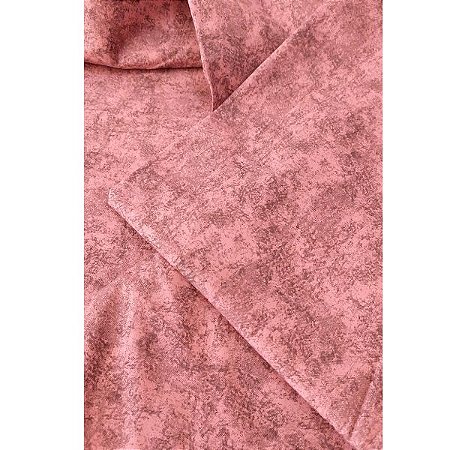 Tecido Tricoline para Patchwork Composê Manchado Rosa Antigo