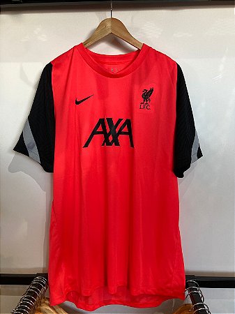 Camisa Liverpool Treino Laranja - Torcedor/Masculino - Paulinho Store